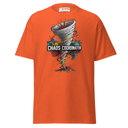 Chaos Coordinator T-Shirt - Orange - T-Shirts Online