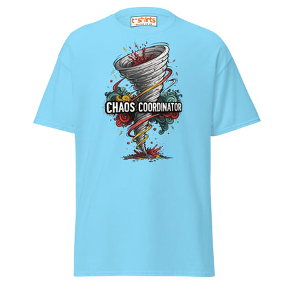 Chaos Coordinator T-Shirt - Sky - T-Shirts Online