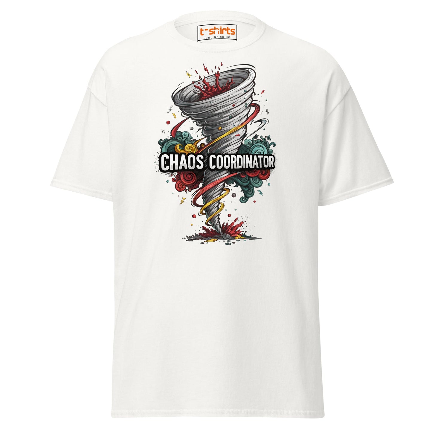 Chaos Coordinator T-Shirt - White - T-Shirts Online