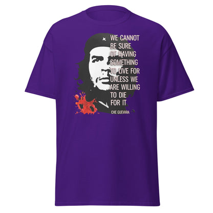 Che Guevara Quote T-Shirt - Revolutionary Graphic Tee - Purple - T-Shirts Online