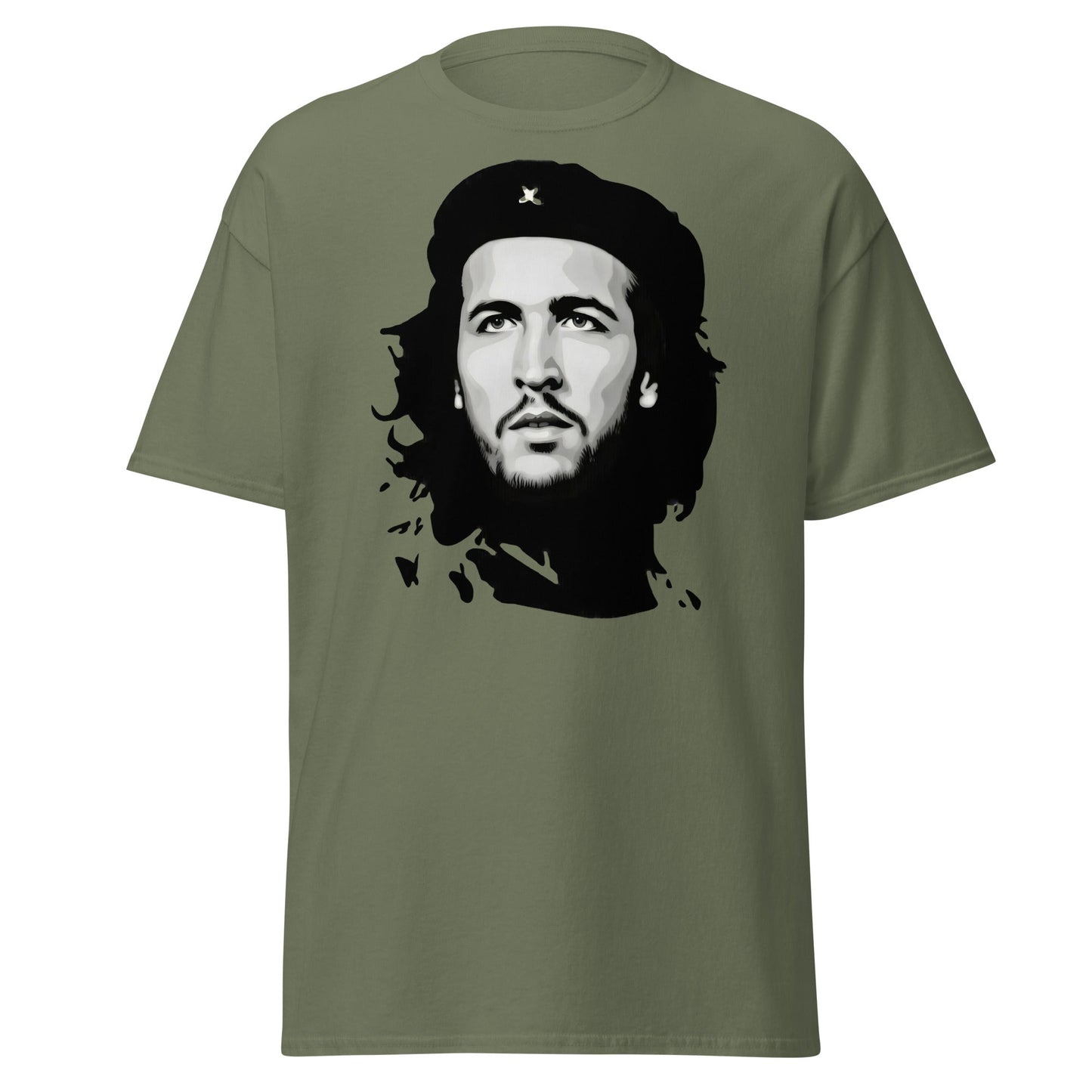 Che Kane Parody T-Shirt | Funny Harry Kane Football Tee - Military Green - T-Shirts Online