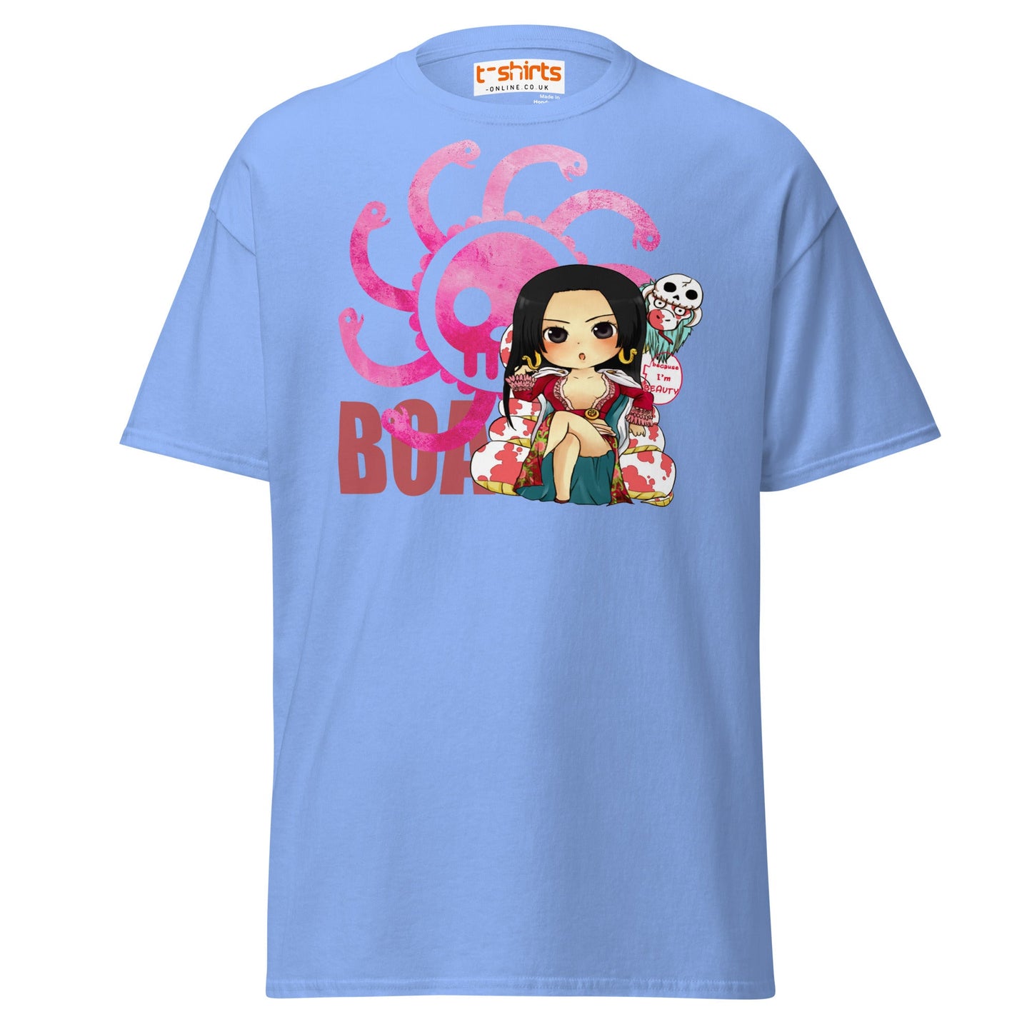 Chibi Beauty T-Shirt - Carolina Blue - T-Shirts Online