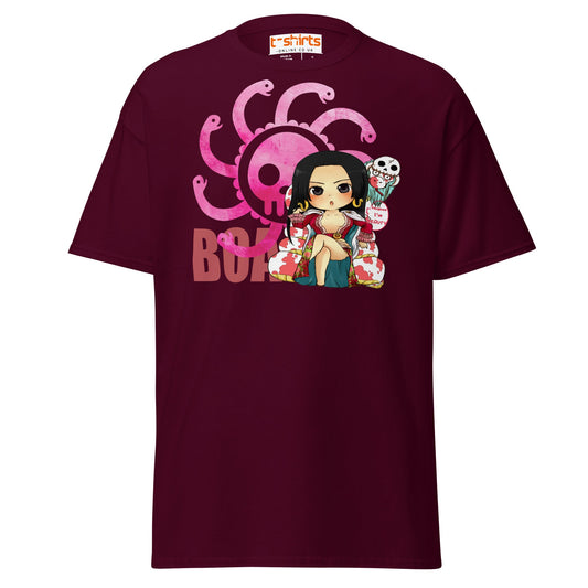 Chibi Beauty T-Shirt - Maroon - T-Shirts Online