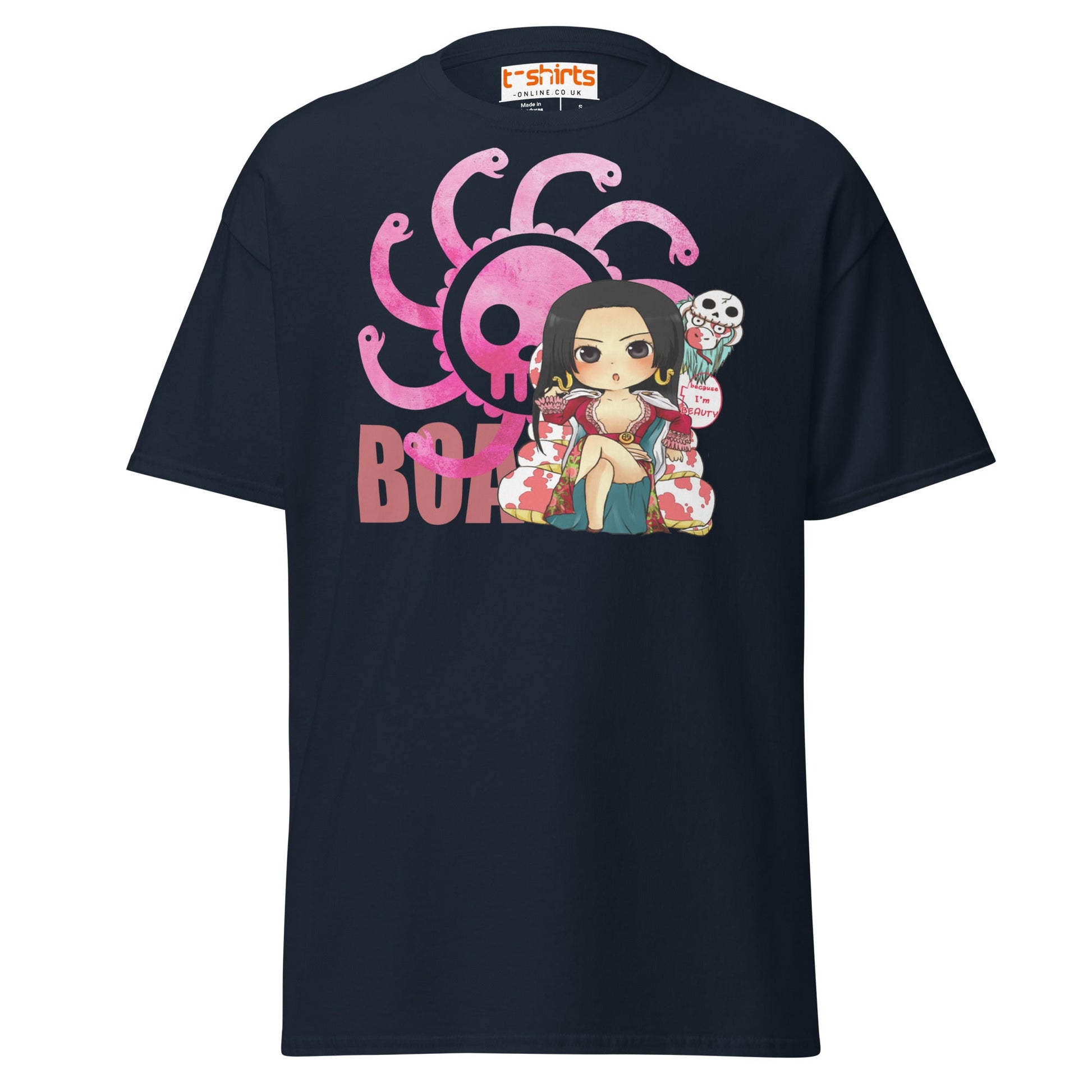 Chibi Beauty T-Shirt - Navy - T-Shirts Online