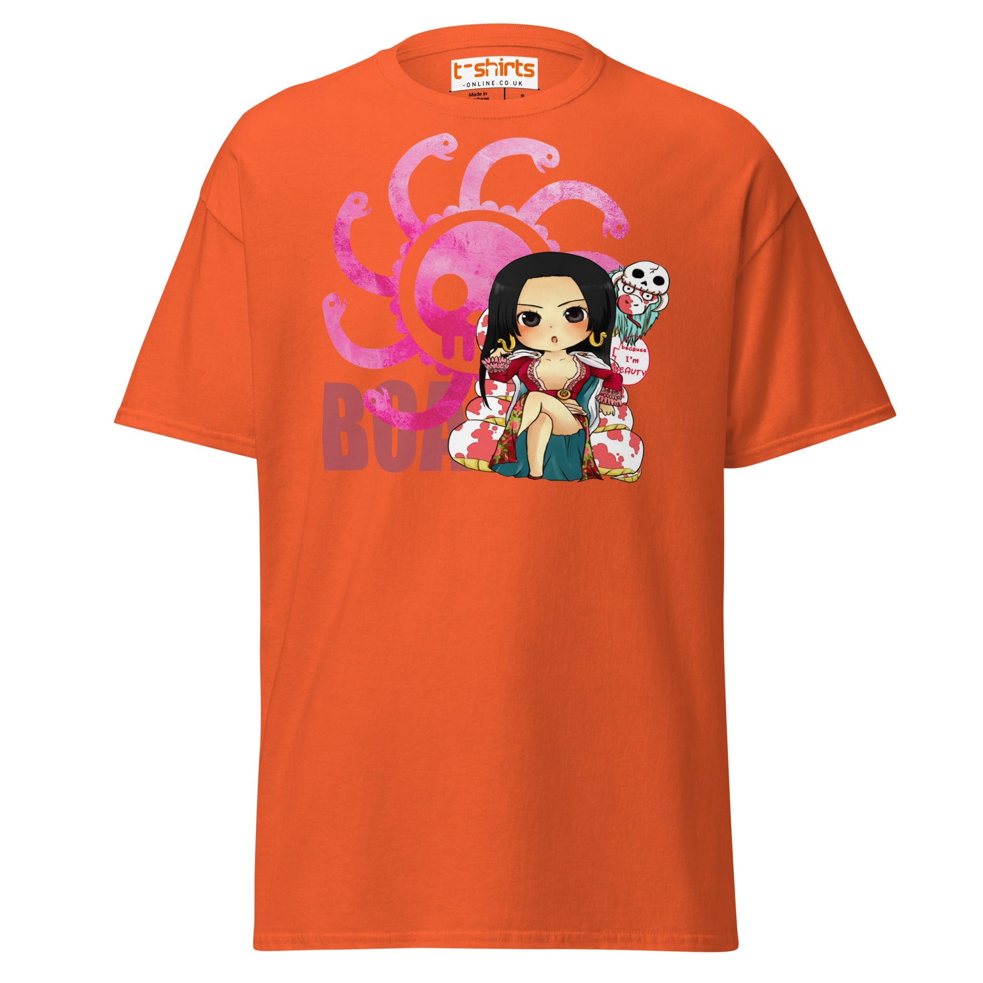 Chibi Beauty T-Shirt - Orange - T-Shirts Online