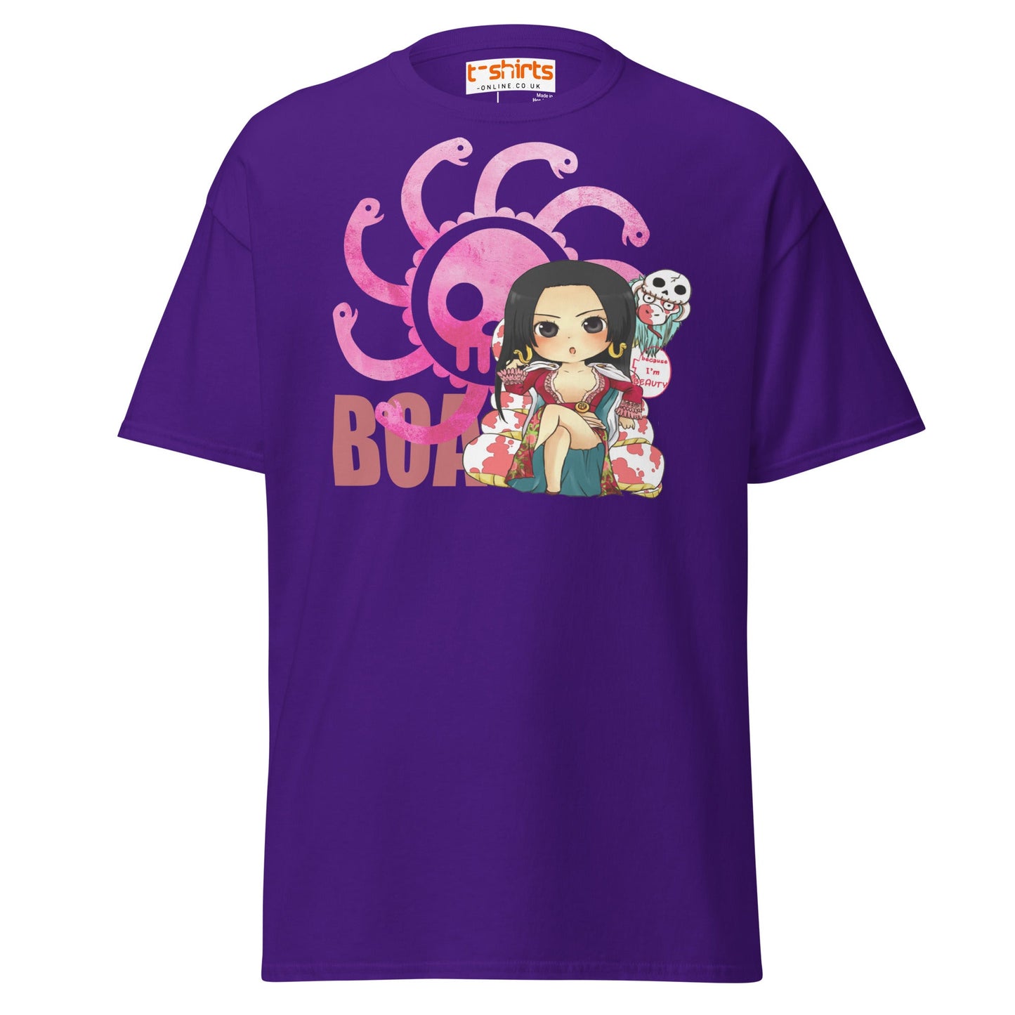 Chibi Beauty T-Shirt - Purple - T-Shirts Online