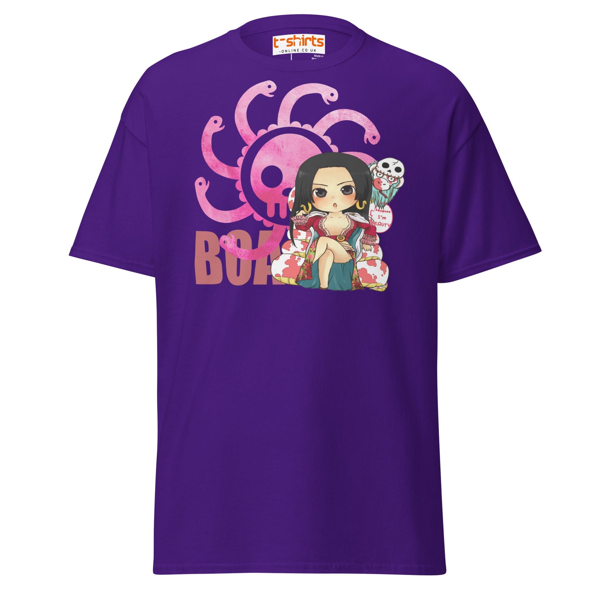 Chibi Beauty T-Shirt - Purple - T-Shirts Online