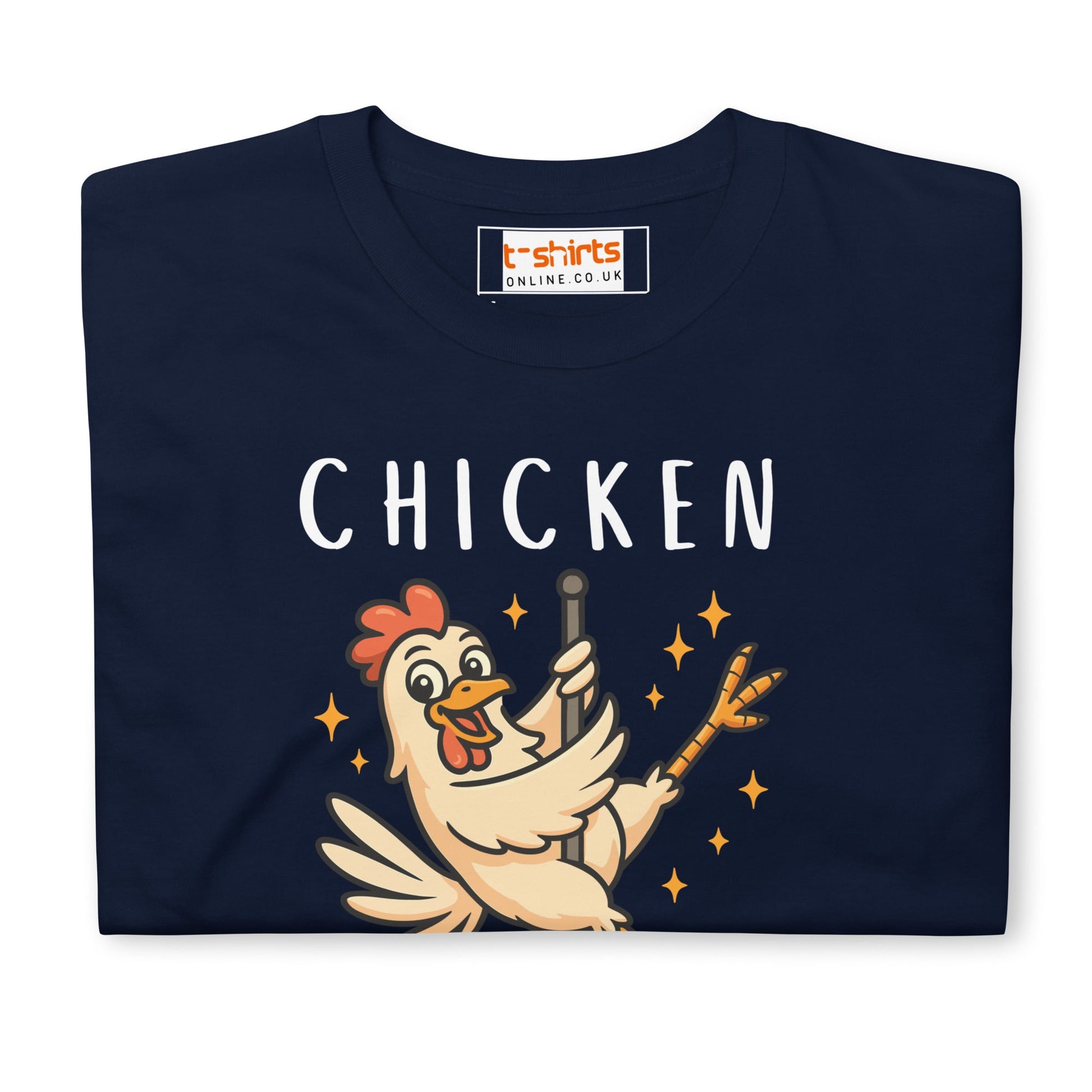 Chicken Strips T-Shirt | Unisex Softstyle T-Shirt - Black - T-Shirts Online