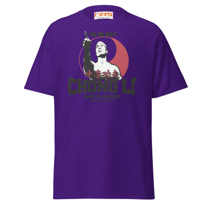 Chong Li You Are Next T-Shirt – Retro Kung Fu Tee - Purple - T-Shirts Online