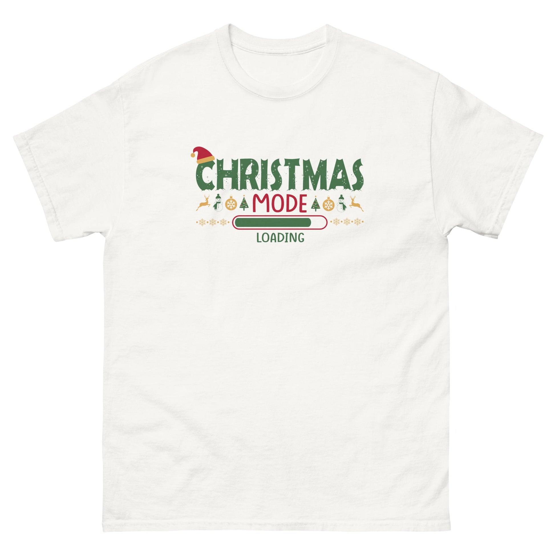 Christmas Mode | Xmas T-Shirt - White - T-Shirts Online