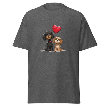 Cockapoo Love | Cockapoo T-Shirt - Dark Heather - T-Shirts Online