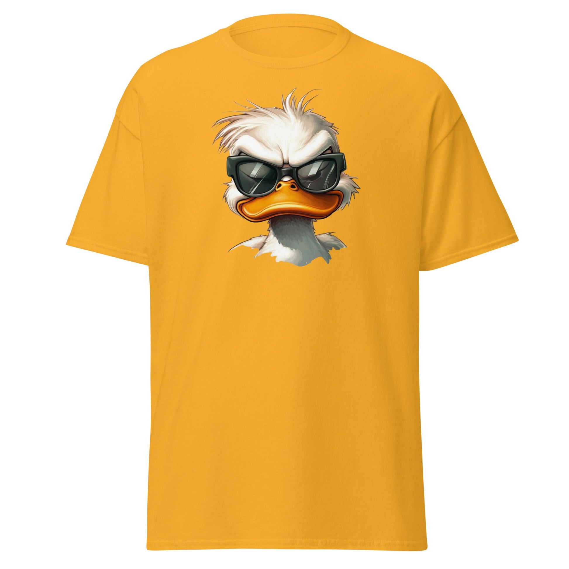 Cool as Duck | Duck T-Shirt - Gold - T-Shirts Online