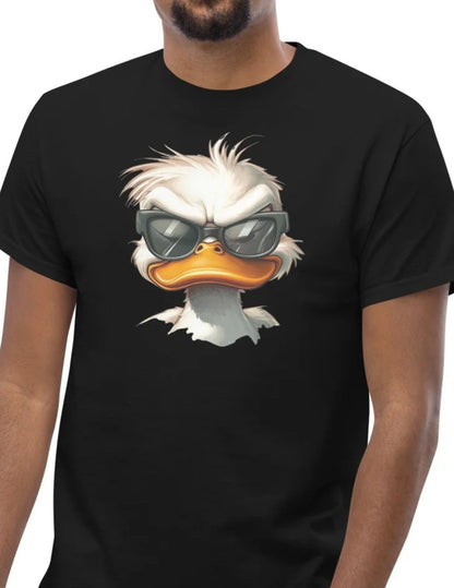 Cool as Duck | Duck T-Shirt - Black - T-Shirts Online