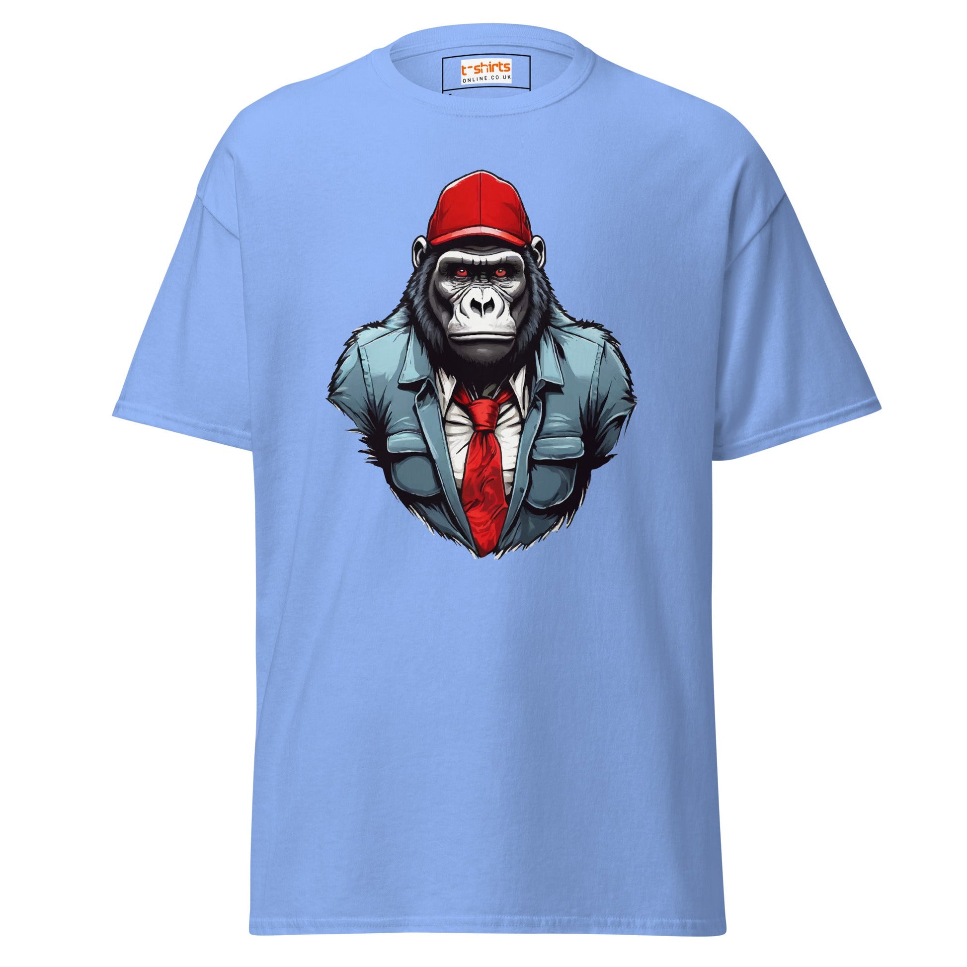 Cool Gorilla | Gorilla T-Shirt - Carolina Blue - T-Shirts Online