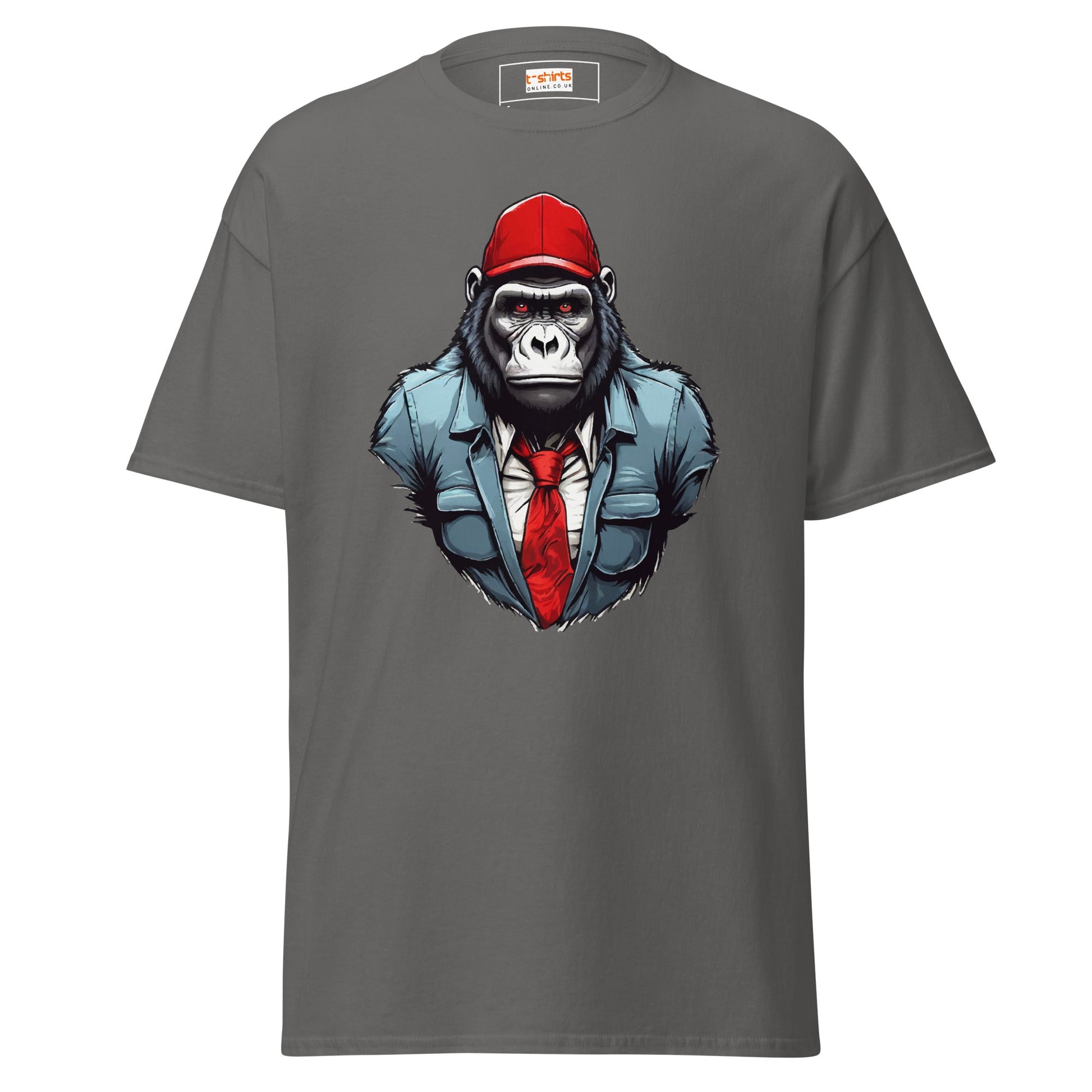 Cool Gorilla | Gorilla T-Shirt - Charcoal - T-Shirts Online