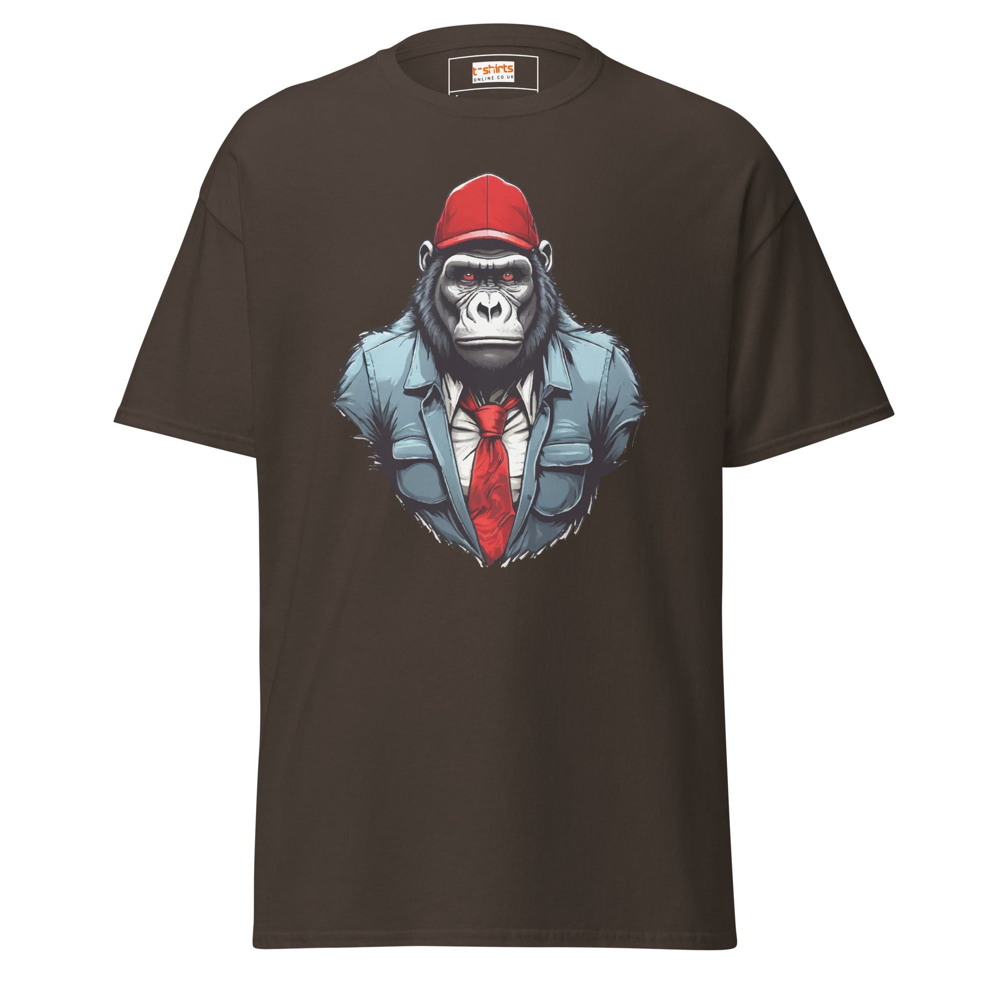Cool Gorilla | Gorilla T-Shirt - Dark Chocolate - T-Shirts Online