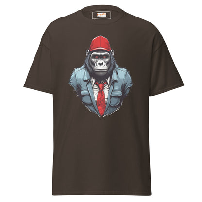 Cool Gorilla | Gorilla T-Shirt - Dark Chocolate - T-Shirts Online