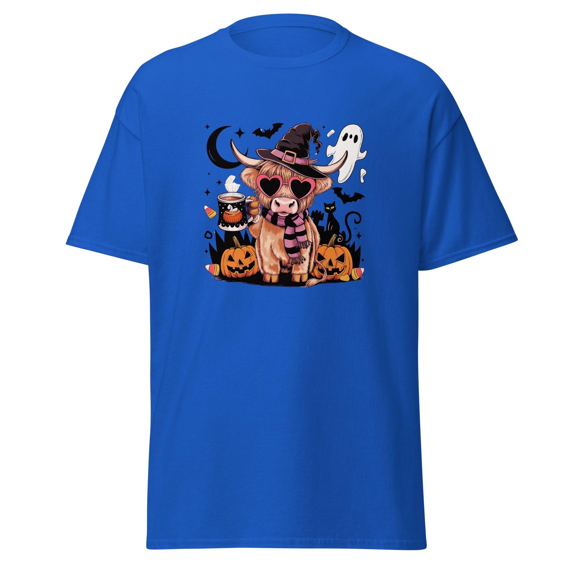 Cow Halloween | Cow T-Shirt - Royal - T-Shirts Online