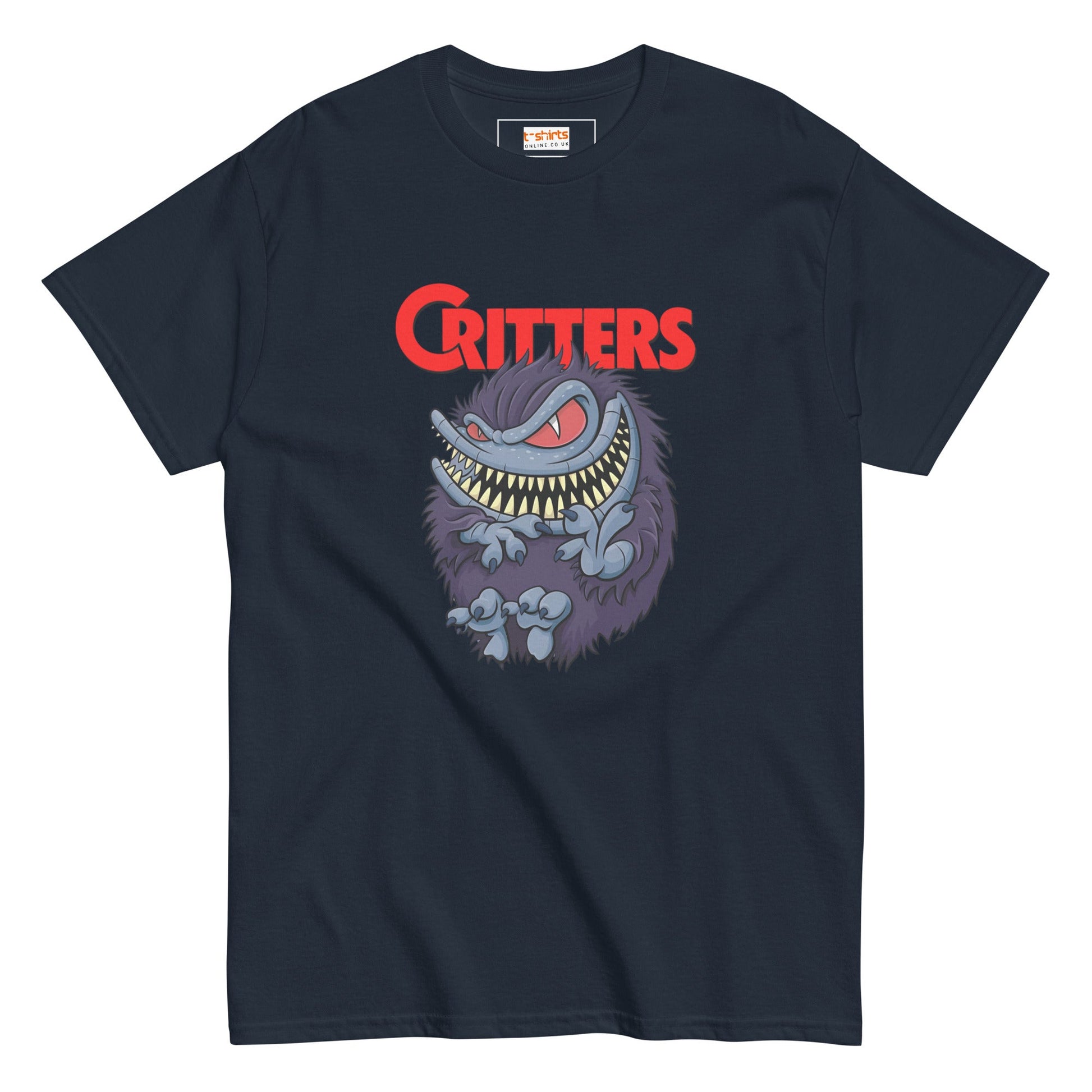 Critters T-Shirt | Movie Fanart Tee - Navy - T-Shirts Online
