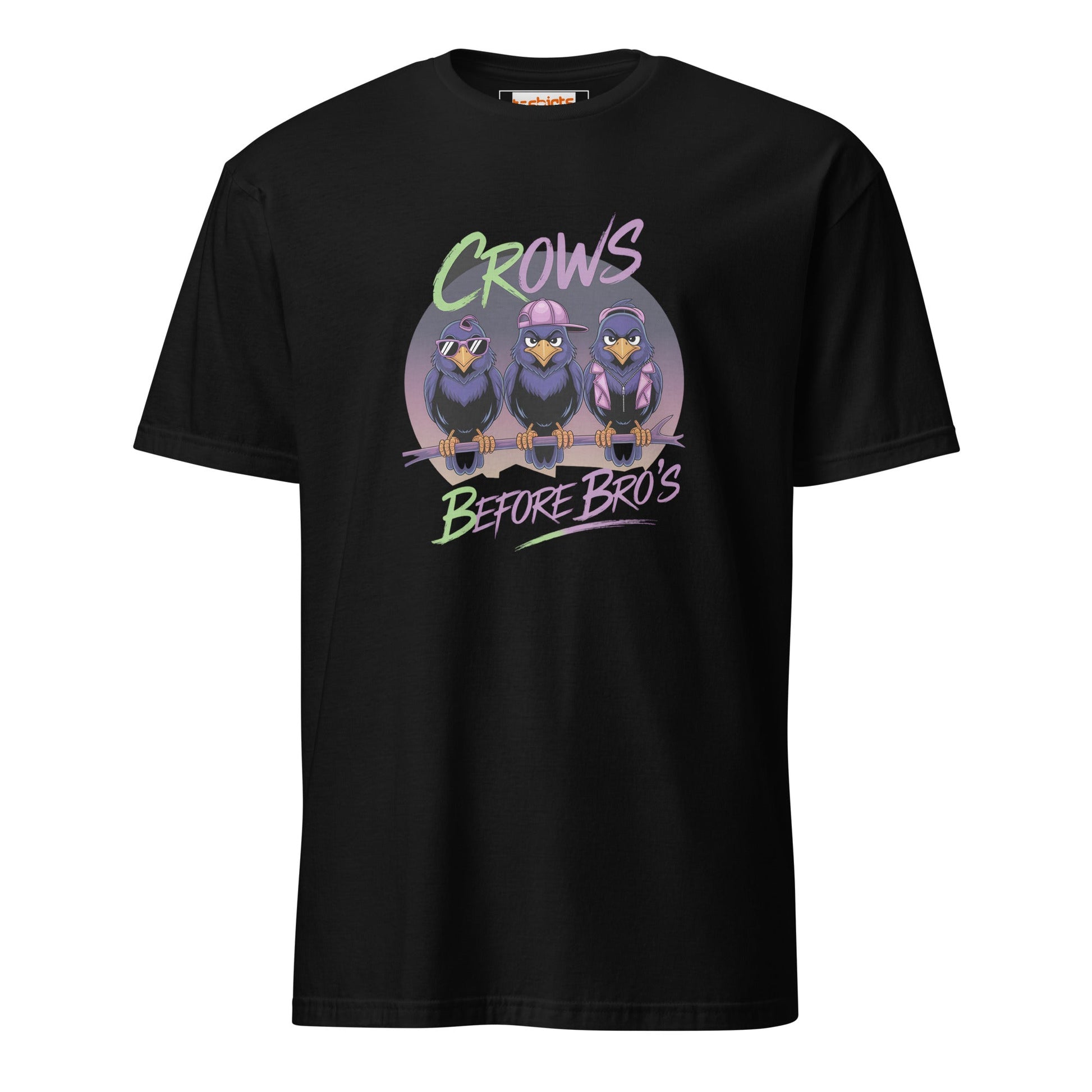 Crows Bedfore Bro's T-Shirt | Funny Game of Thrones Tee - Black - T-Shirts Online