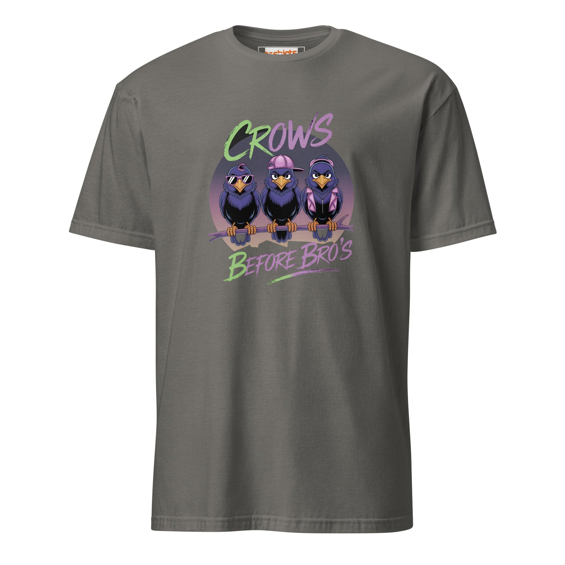 Crows Bedfore Bro's T-Shirt | Funny Game of Thrones Tee - Charcoal - T-Shirts Online