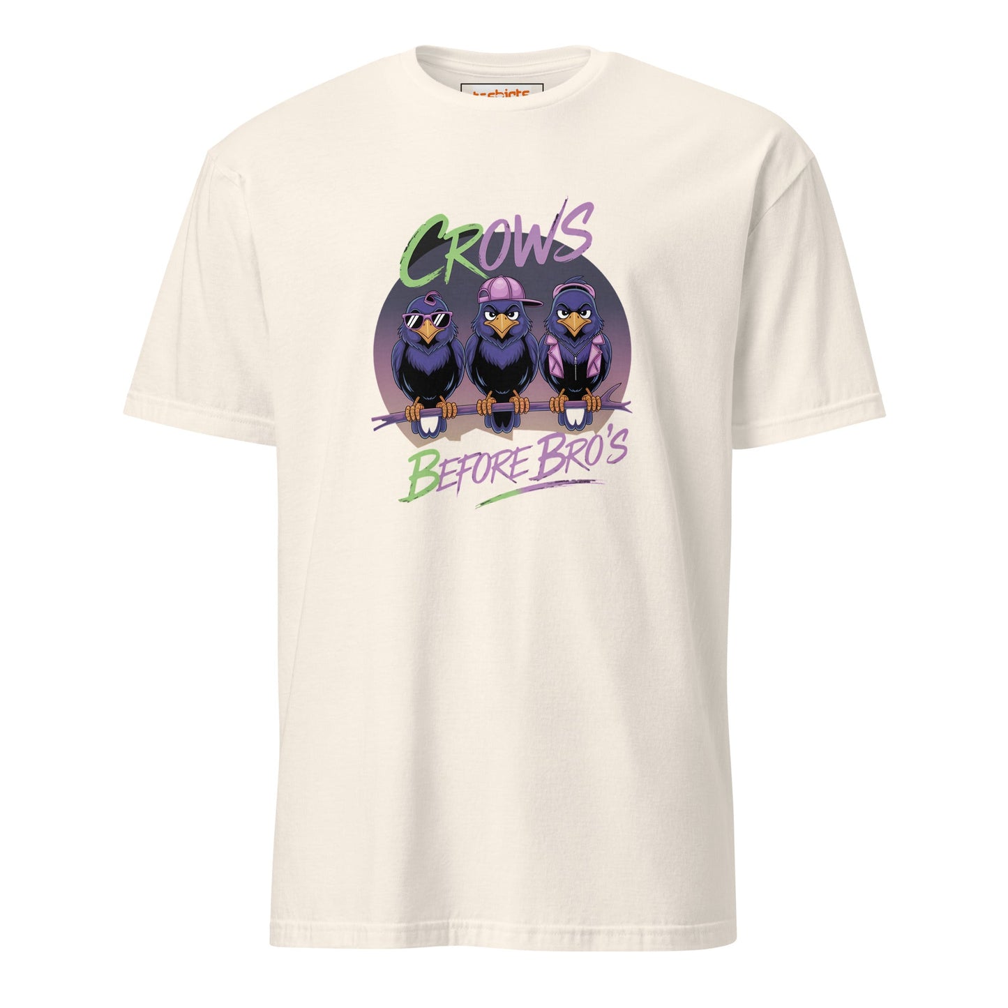 Crows Bedfore Bro's T-Shirt | Funny Game of Thrones Tee - Natural - T-Shirts Online