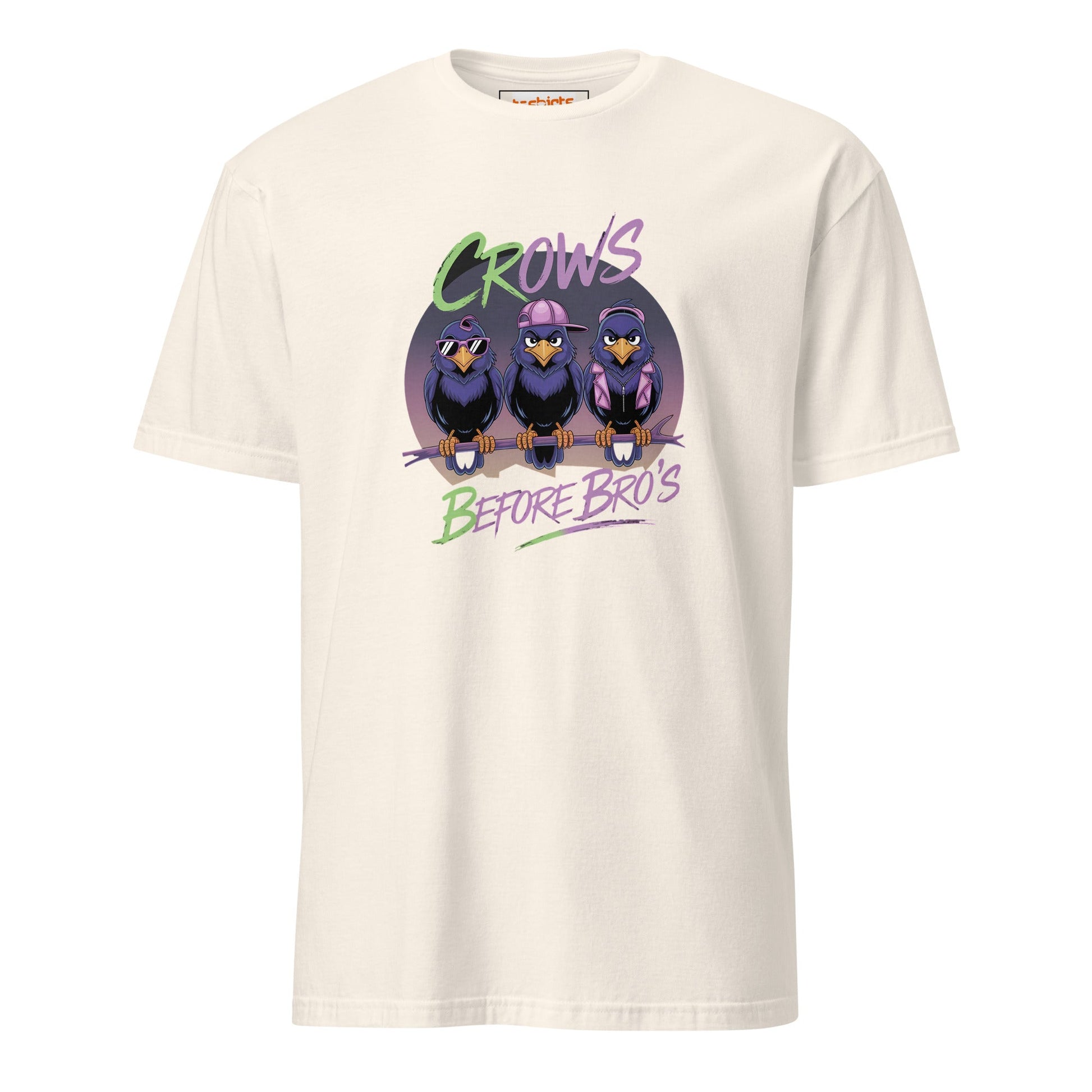Crows Bedfore Bro's T-Shirt | Funny Game of Thrones Tee - Natural - T-Shirts Online