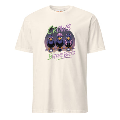 Crows Bedfore Bro's T-Shirt | Funny Game of Thrones Tee - Natural - T-Shirts Online