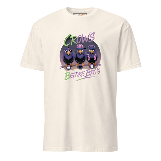 Crows Bedfore Bro's T-Shirt | Funny Game of Thrones Tee - Natural - T-Shirts Online