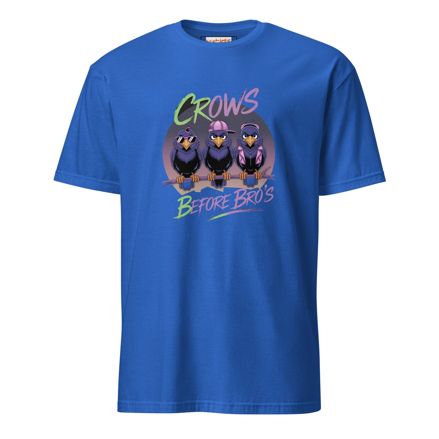 Crows Bedfore Bro's T-Shirt | Funny Game of Thrones Tee - Royal - T-Shirts Online