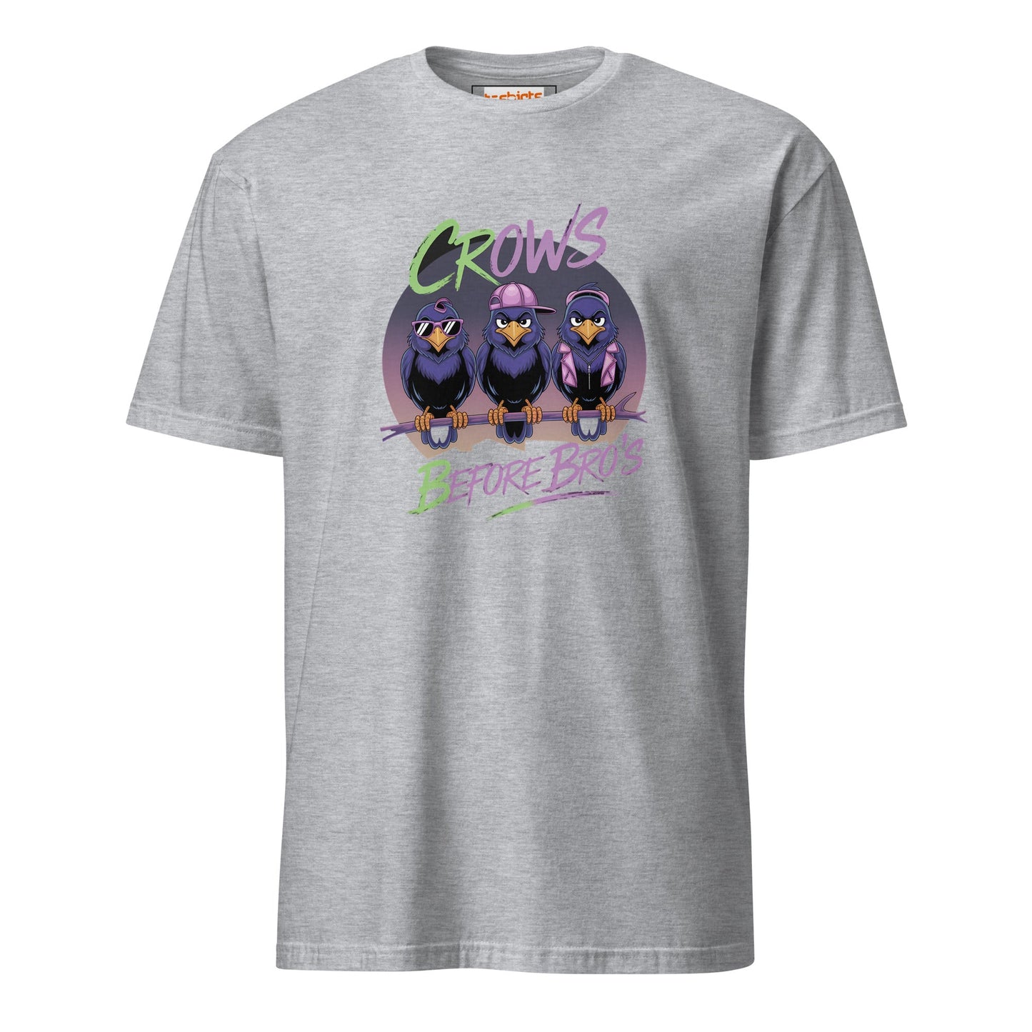 Crows Bedfore Bro's T-Shirt | Funny Game of Thrones Tee - Sport Grey - T-Shirts Online