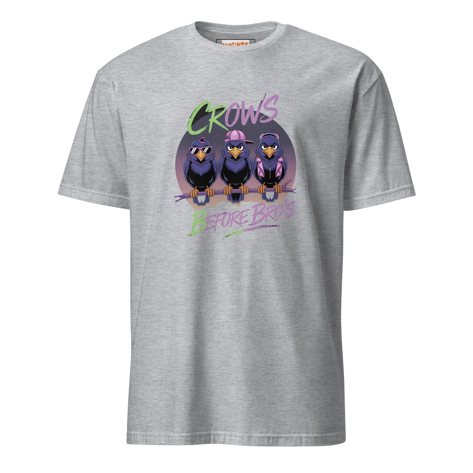 Crows Bedfore Bro's T-Shirt | Funny Game of Thrones Tee - Sport Grey - T-Shirts Online