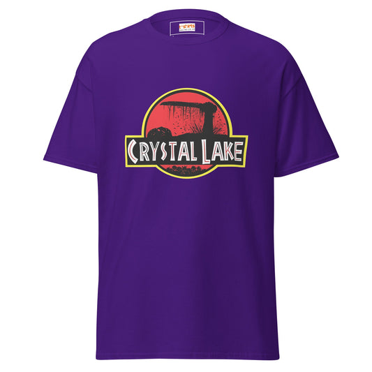 Crystal Lake | Horror Movie T-Shirt - Purple - T-Shirts Online