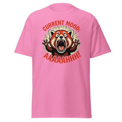 Current Mood AAAAHHHH Red Panda T-Shirt Funny - Azalea - T-Shirts Online