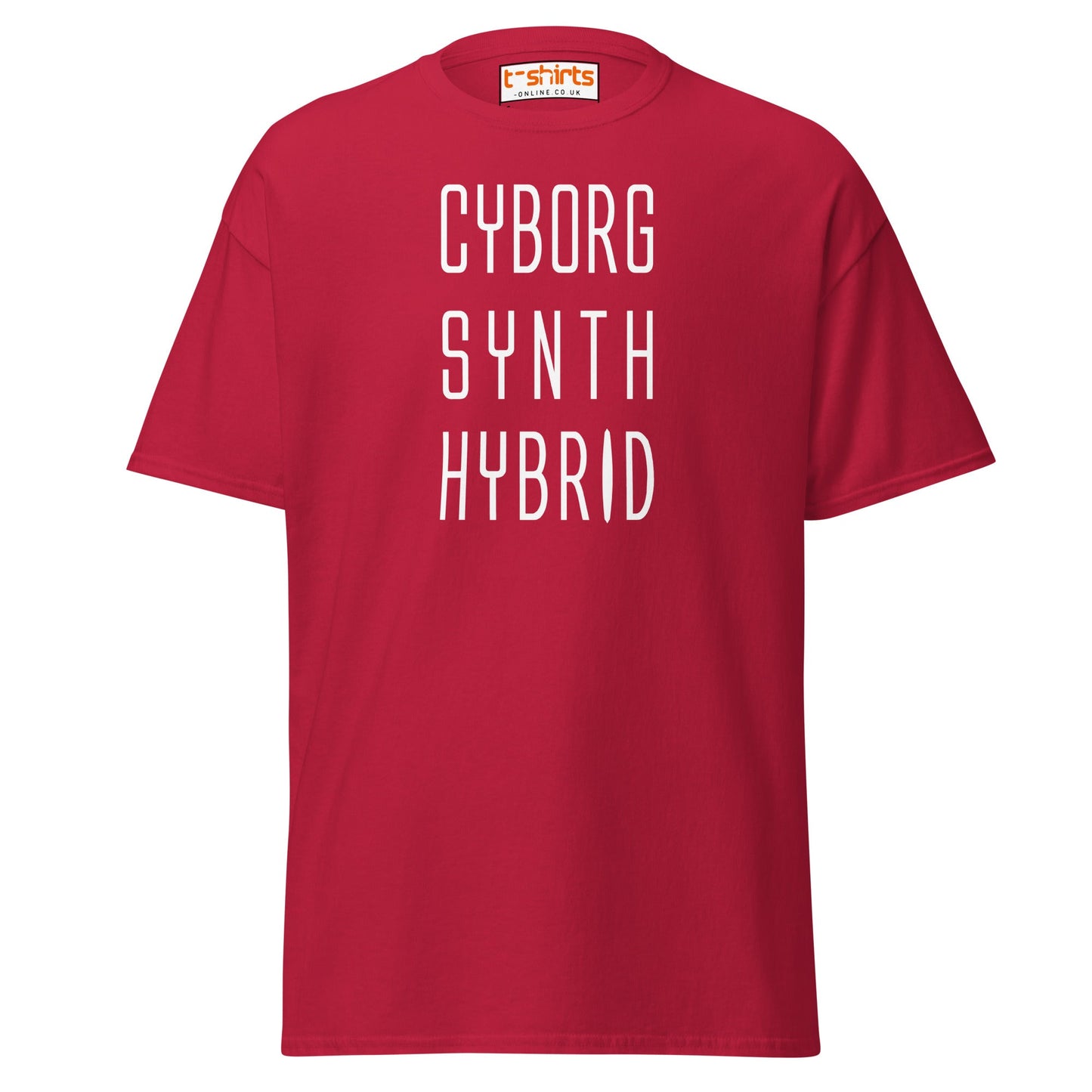 CYBORG SYNTH HYBRID T-Shirt - Cardinal - T-Shirts Online
