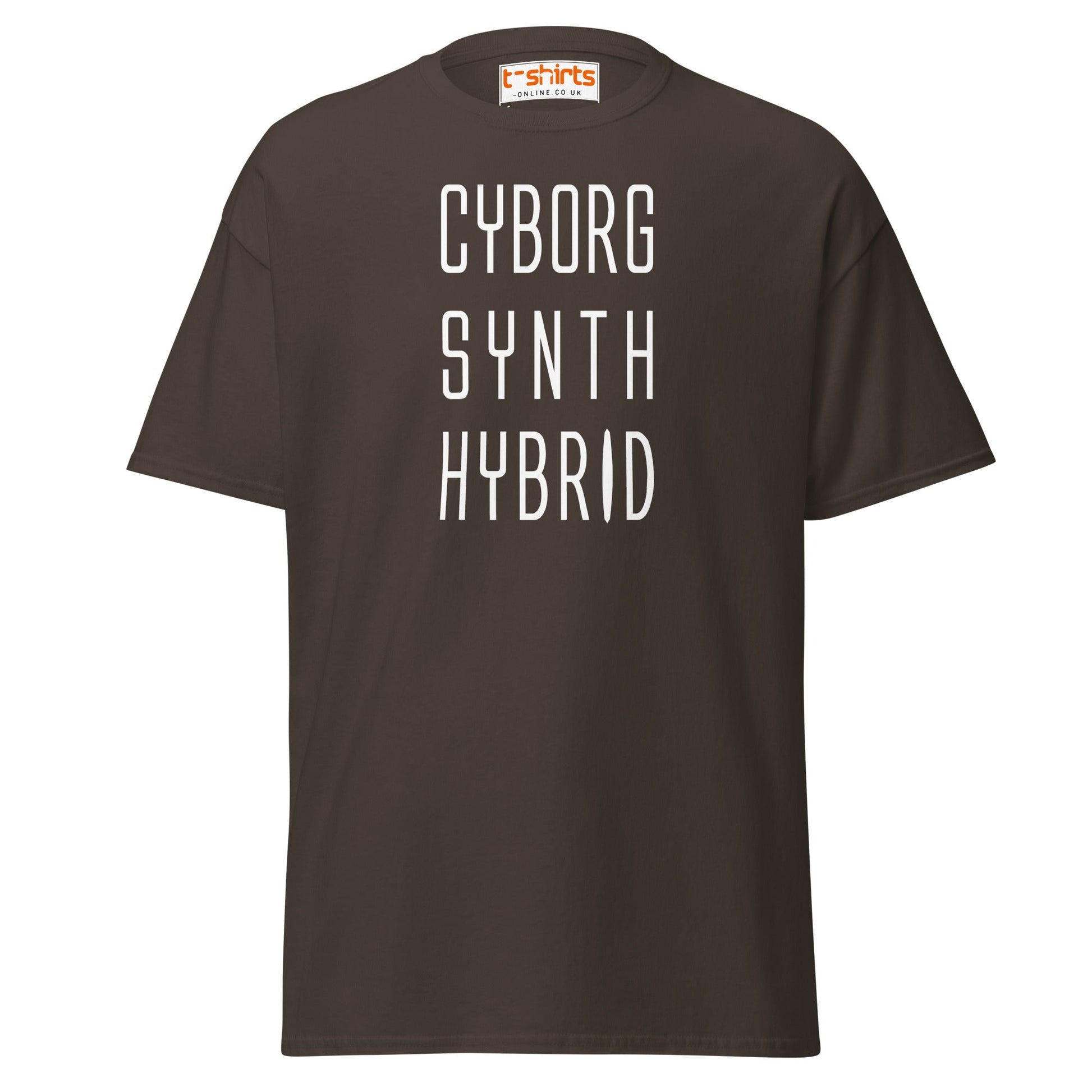 CYBORG SYNTH HYBRID T-Shirt - Dark Chocolate - T-Shirts Online