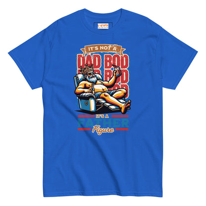 Dad Bod T-Shirt | Fathers Day T-Shirt - Royal - T-Shirts Online