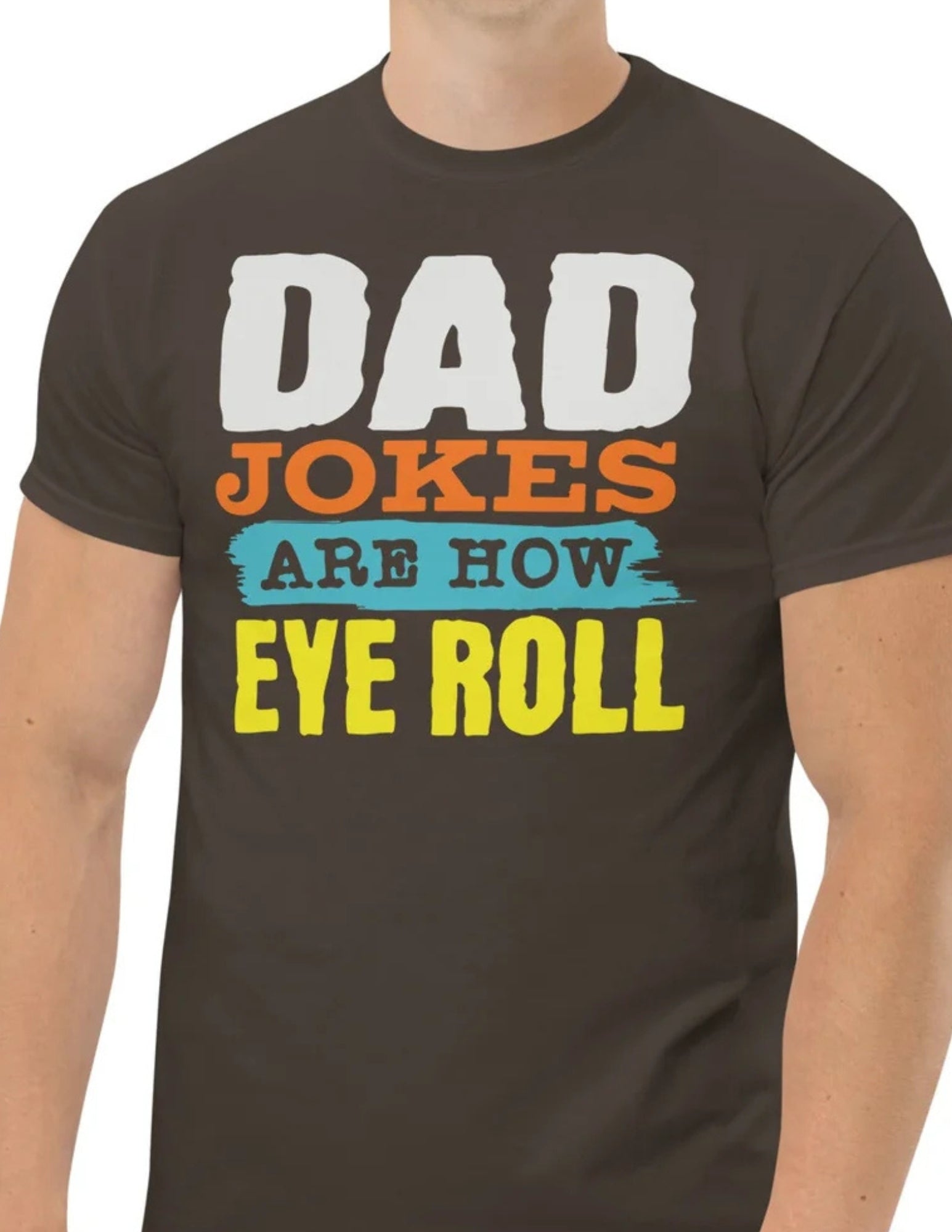 Dad Jokes | Father's Day T-Shirt - Black - T-Shirts Online