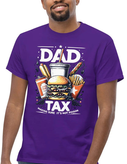Dad Tax | Father's Day T-Shirt - Black - T-Shirts Online