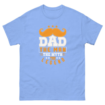 Dad The Legend | Dad's T-Shirt - Carolina Blue - T-Shirts Online