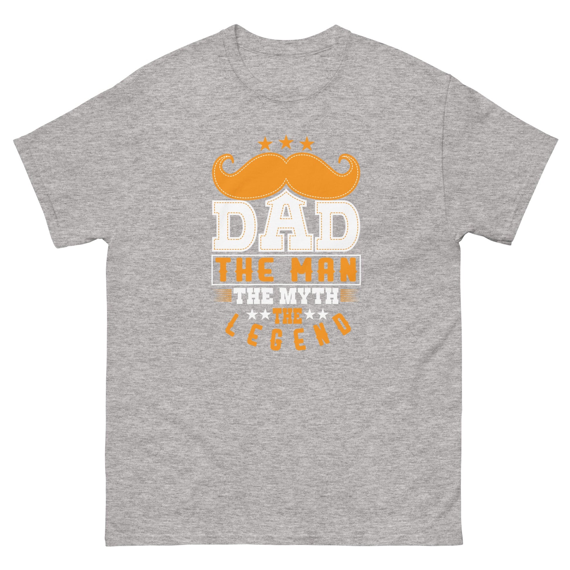 Dad The Legend | Dad's T-Shirt - Sport Grey - T-Shirts Online
