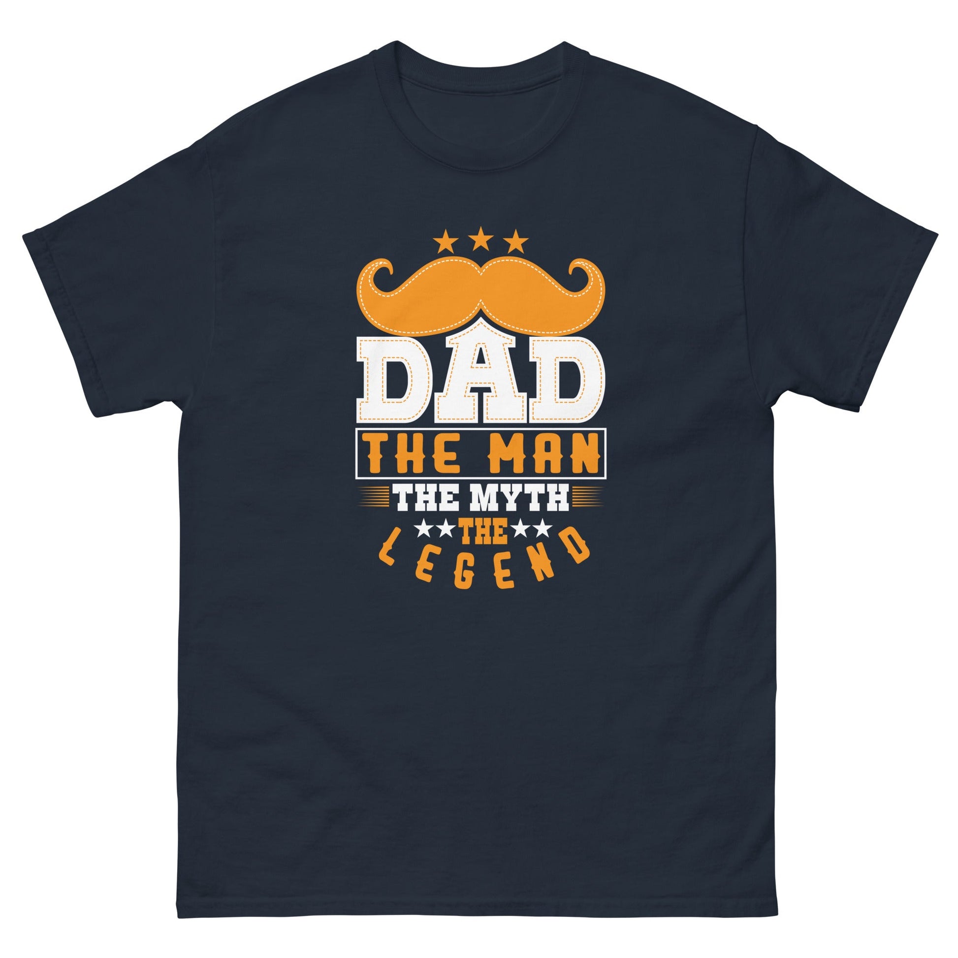 Dad The Legend | Dad's T-Shirt - Navy - T-Shirts Online