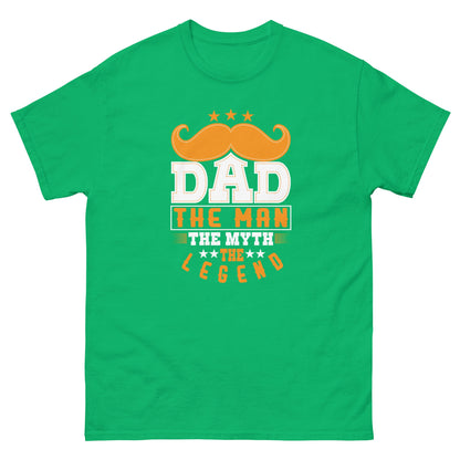Dad The Legend | Dad's T-Shirt - Irish Green - T-Shirts Online