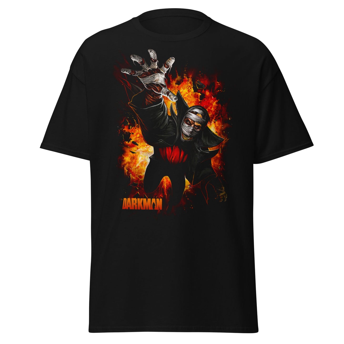 Darkman Movie Comic Book T-Shirt: Retro 90s Hero - Black - T-Shirts Online