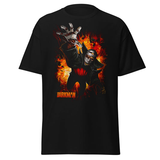 Darkman Movie Comic Book T-Shirt: Retro 90s Hero - Black - T-Shirts Online