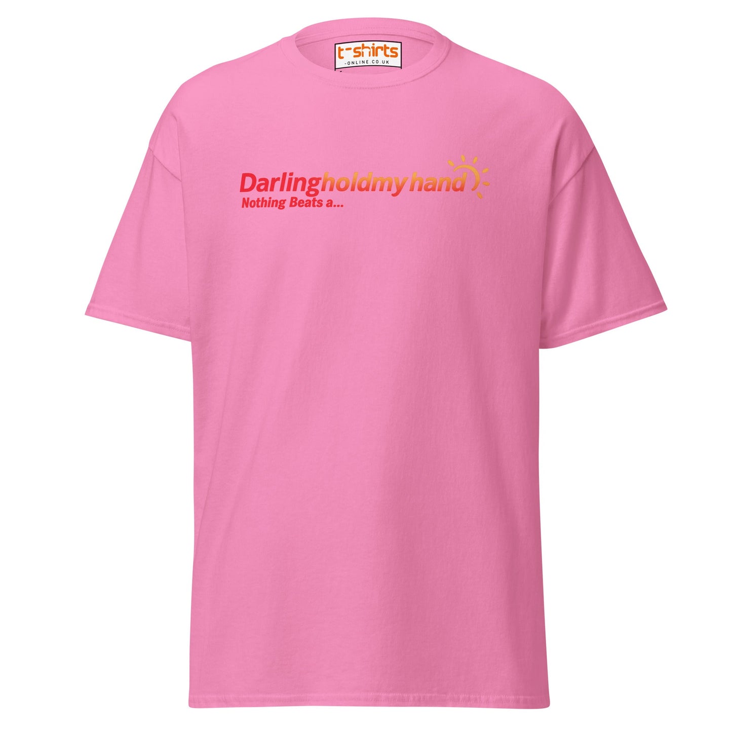 Darlingholdmyhand Tee – Holiday Vibes & Warm Feels - Azalea - T-Shirts Online
