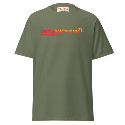 Darlingholdmyhand Tee – Holiday Vibes & Warm Feels - Military Green - T-Shirts Online