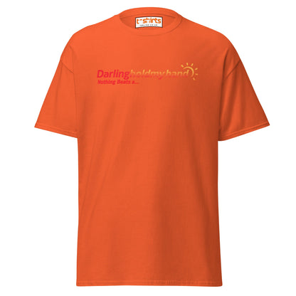 Darlingholdmyhand Tee – Holiday Vibes & Warm Feels - Orange - T-Shirts Online