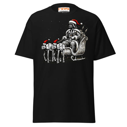 Darth Santa T-Shirt | Funny Sci - Fi Christmas Tee - Black - T-Shirts Online