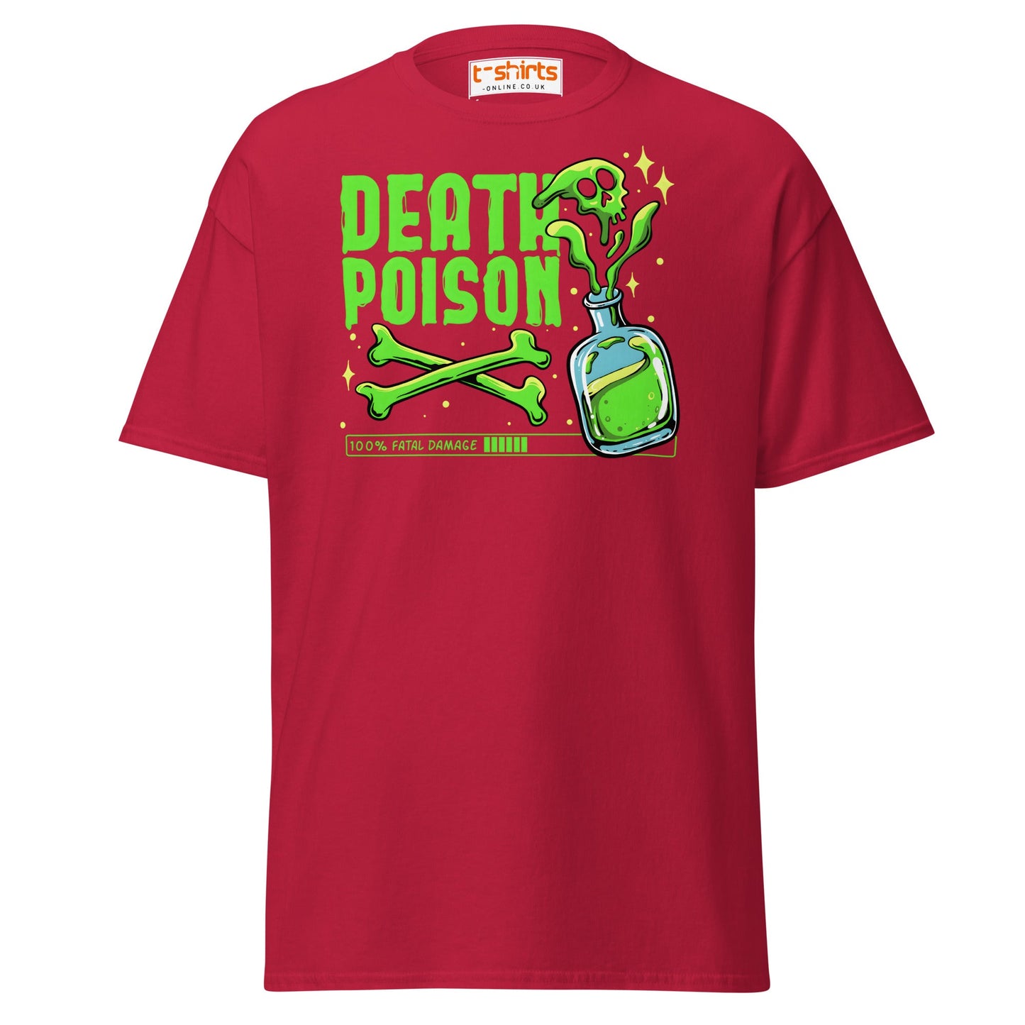 Death Poison T-Shirt - Cardinal - T-Shirts Online